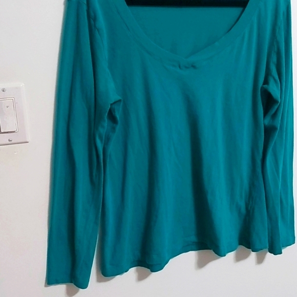 Teal essential long sleeve - Picture 7 of 15